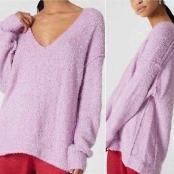 Free People Sweaters - Free People Lofty V-Neck Sweater